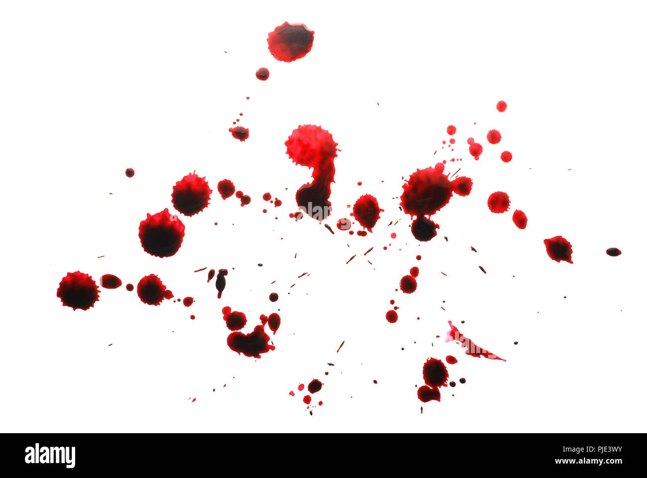 blood stains Stock Photo