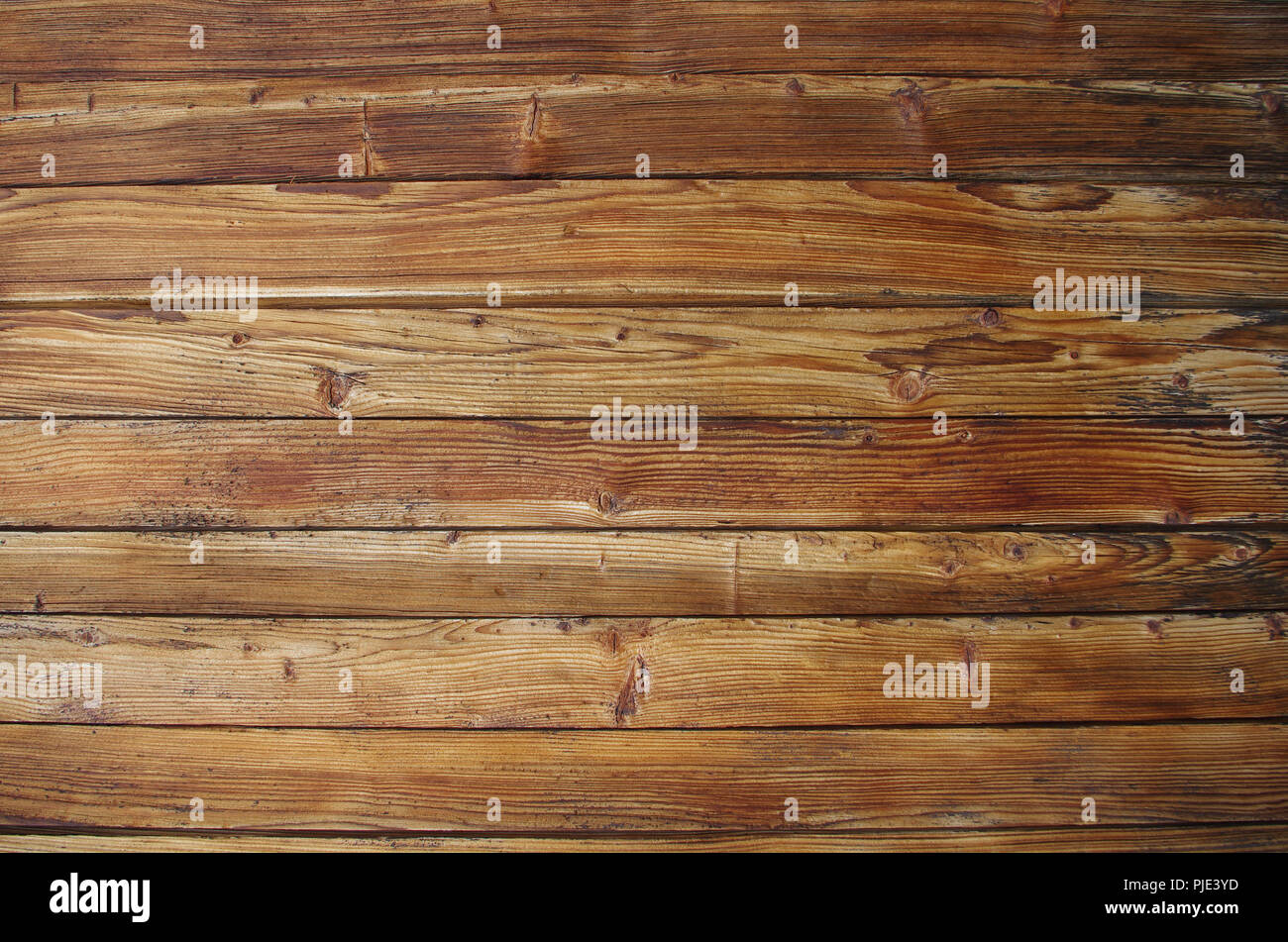 Background: Old rustic wooden planks Stock Photo