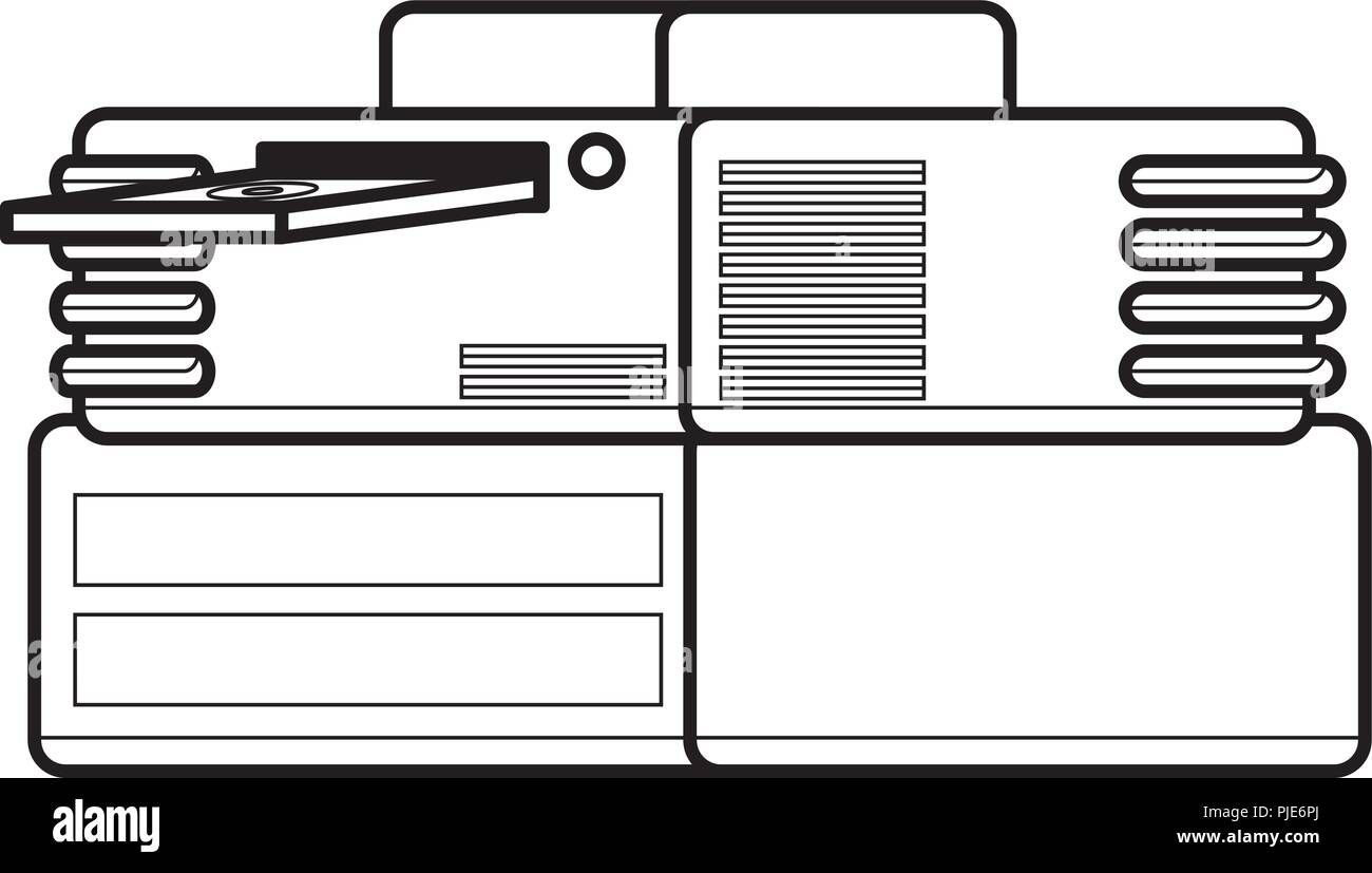retro game console icon over white background, vector illustration ...