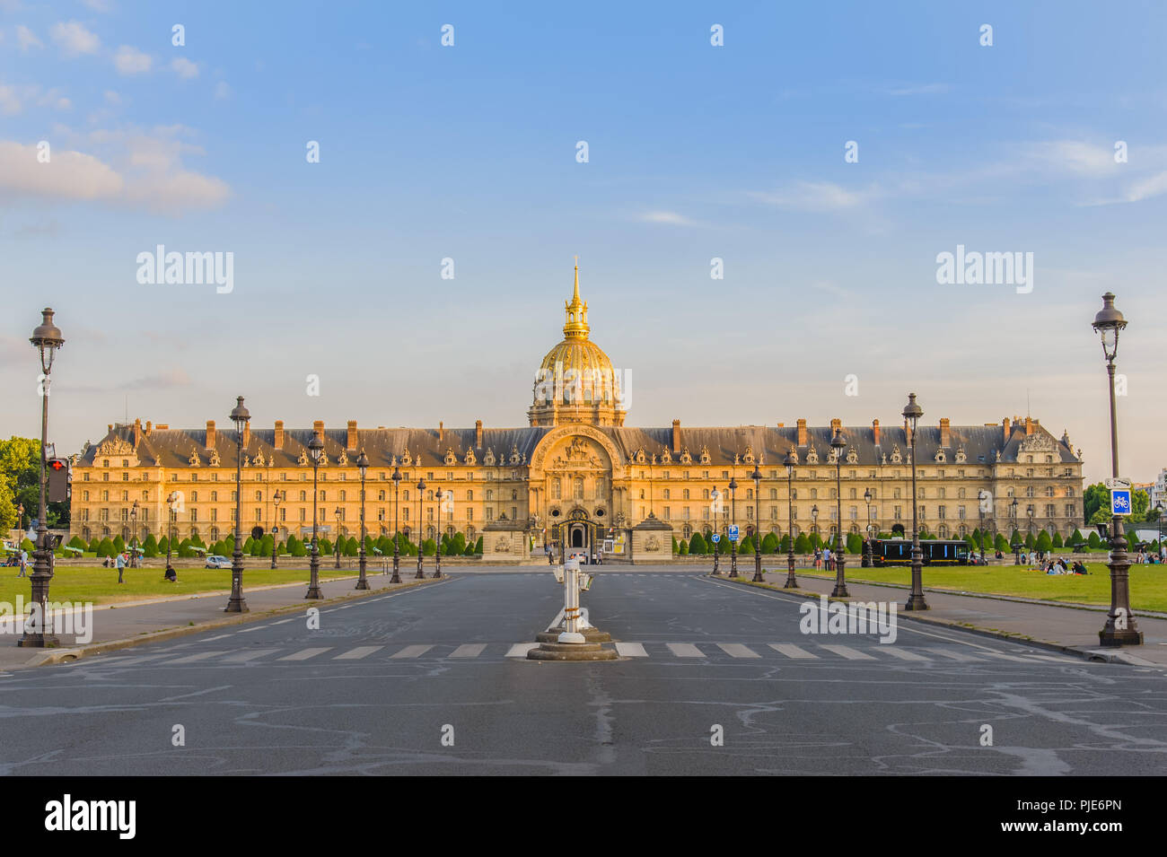 National Residence of the Invalids in Paris Stock Photo