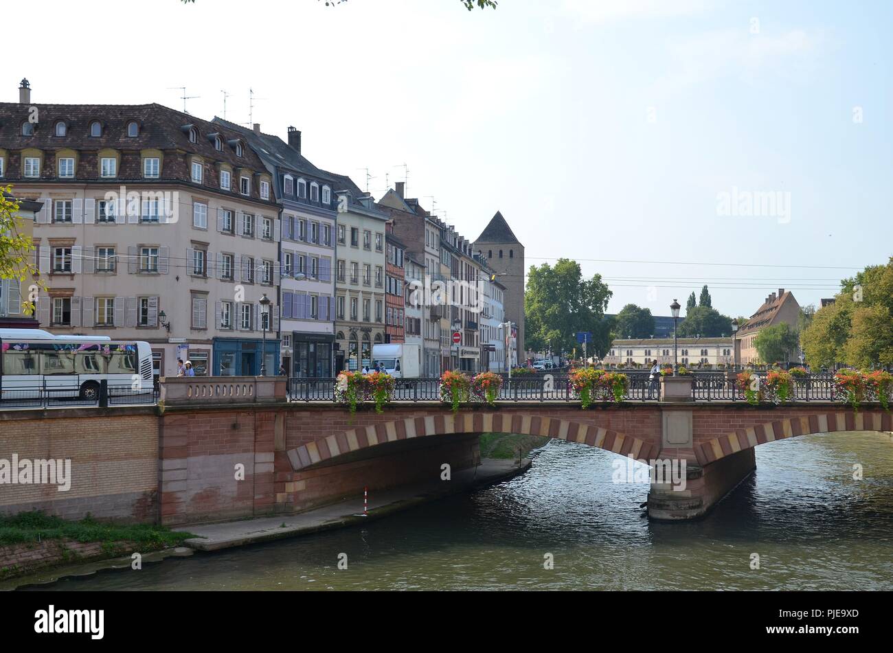 Strasbourg im Elsaß, Frankreich Stock Photo
