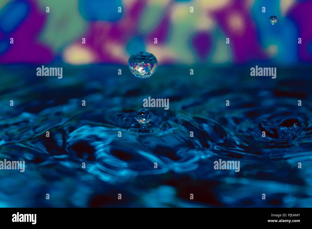 Abstract Water Droplets Photography Drips And Drops Of Water Abstract Water Droplets Photography Drips And Drops Of Water