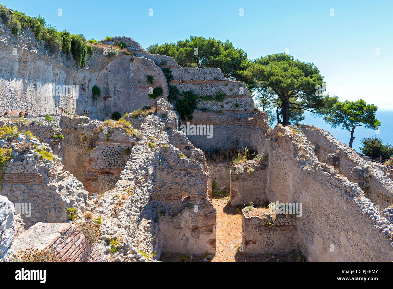Tiberius villa jovis capri hires stock photography and images Alamy