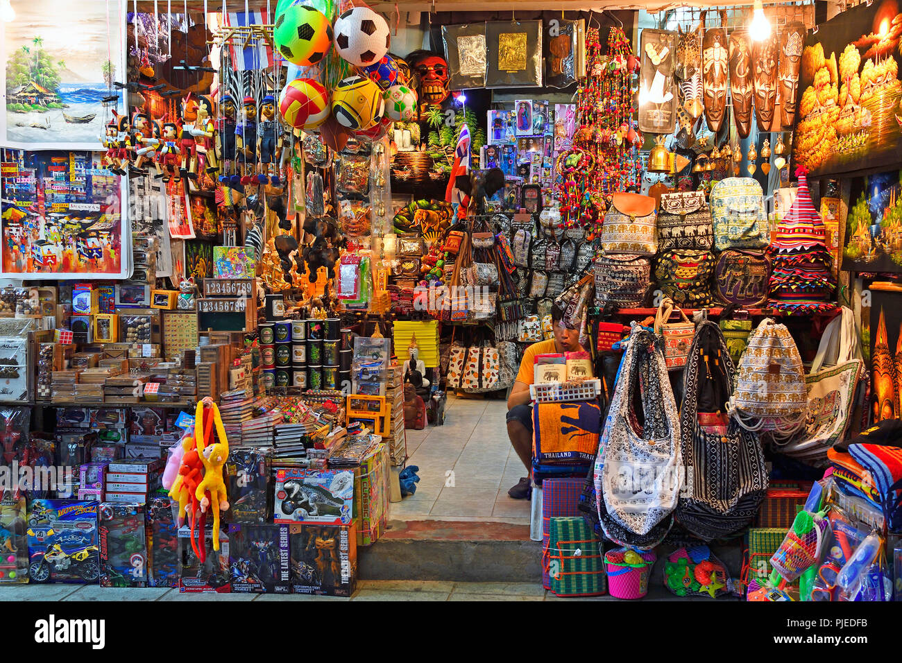 typical souvenir state, Patong Beach, Thailand, Asia, typischer