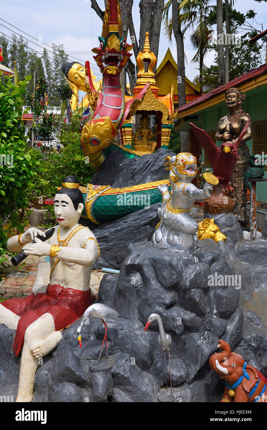 Idol Statues In The Temple Wat Sri Sunthon Phuket Thailand Gotzenstatuen Im Tempel Wat Sri Sunthon Stock Photo Alamy Idol Statues In The Temple Wat Sri Sunthon Phuket Thailand Gotzenstatuen Im Tempel Wat Sri Sunthon Stock Photo Alamy