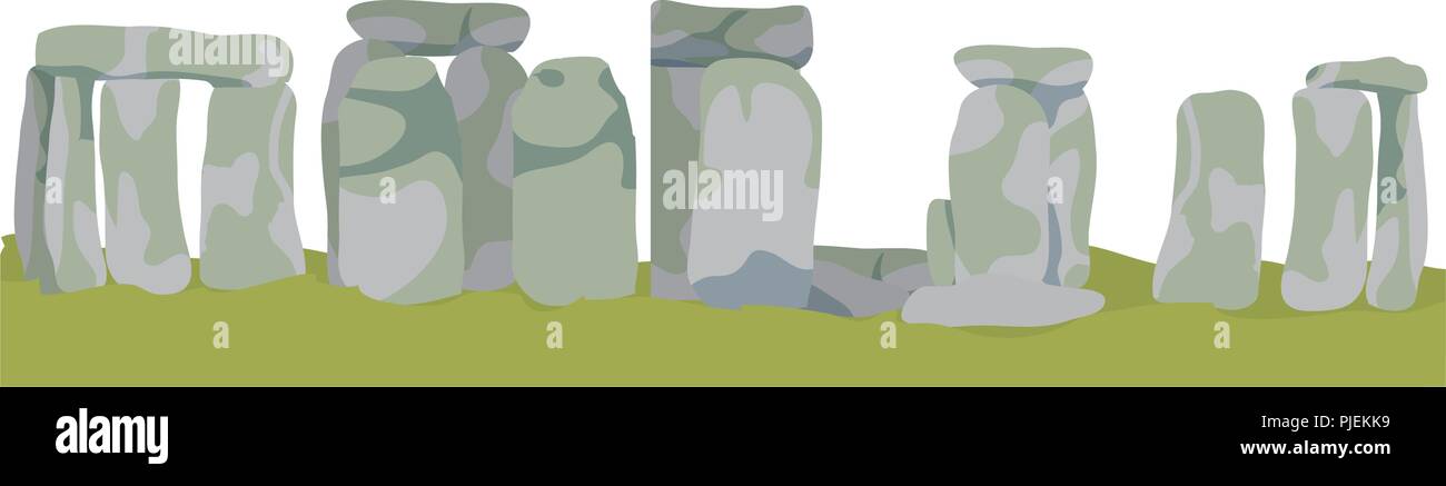 classical stonehenge antique scultupture monument Stock Vector Image ...