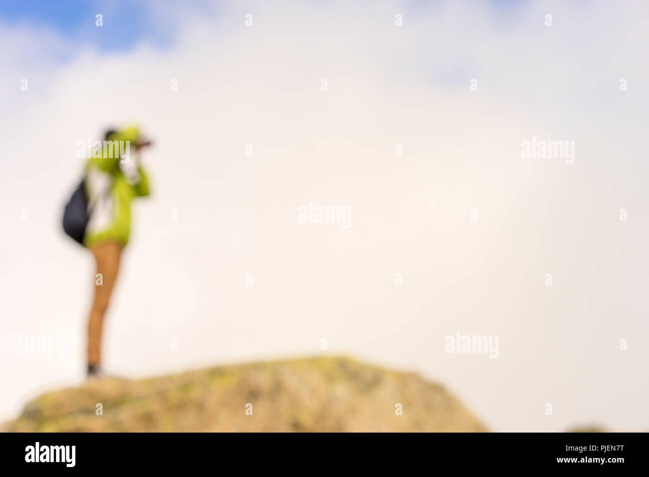 Female hiker photo camera taking hi-res stock photography and images ...