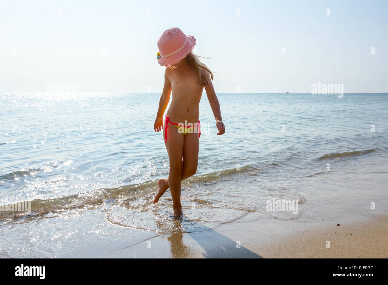 Child bikini hi-res stock photography and images - Alamy