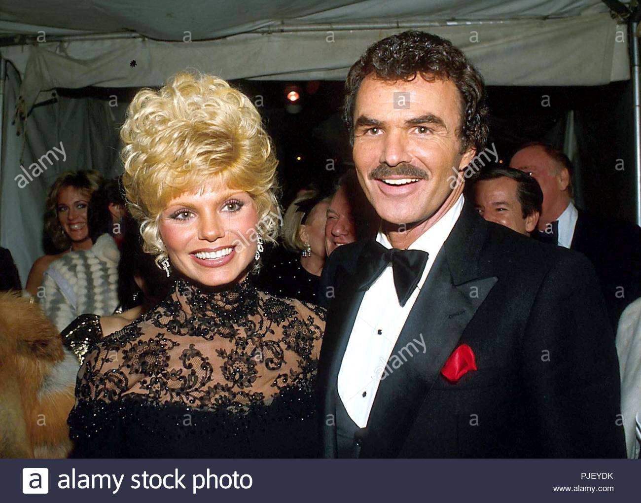 Burt Reynolds Loni Anderson High Resolution Stock Photography and