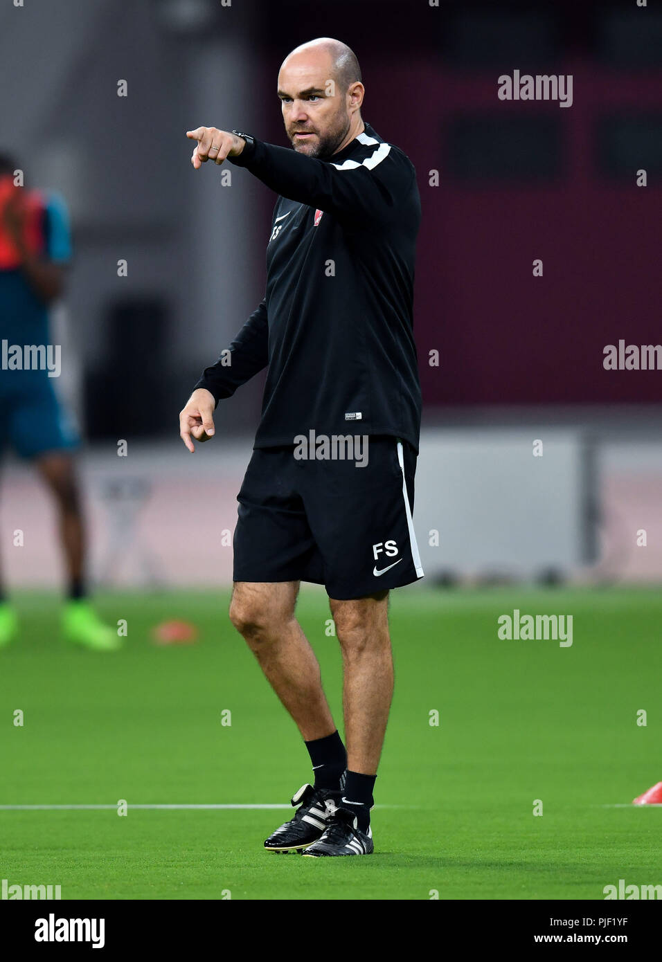 Qatar team coach hi-res stock photography and images - Page 11 - Alamy