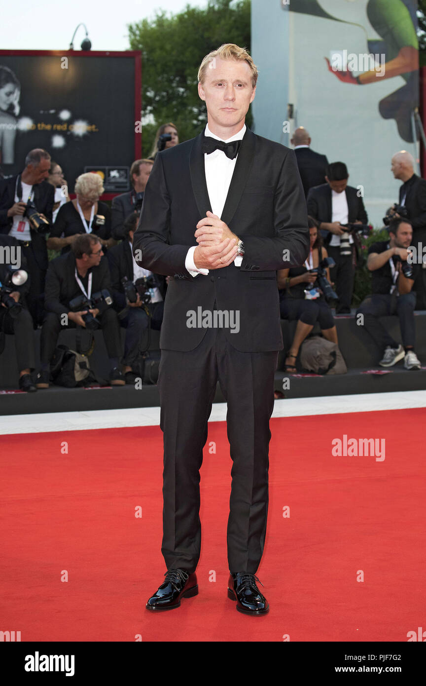 Thorbjorn Harr attending the '22 July' premiere at the 75th Venice International Film Festival at the Palazzo del Cinema on September 05, 20189 in Venice, Italy | Verwendung weltweit Stock Photo
