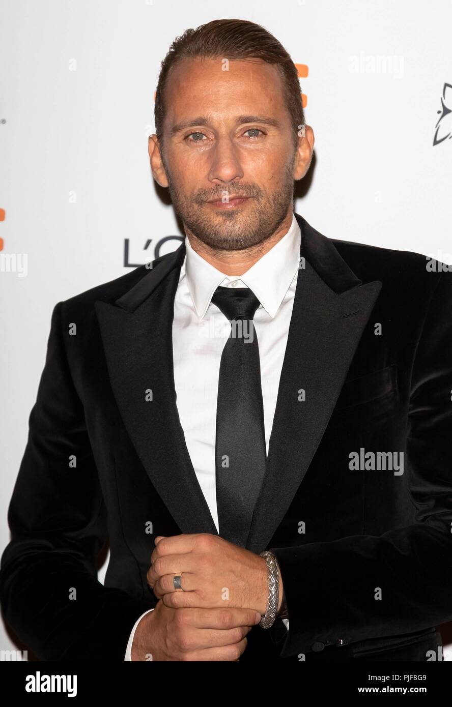 Matthias Schoenaerts attends the premiere of 'Kursk' during the 43rd