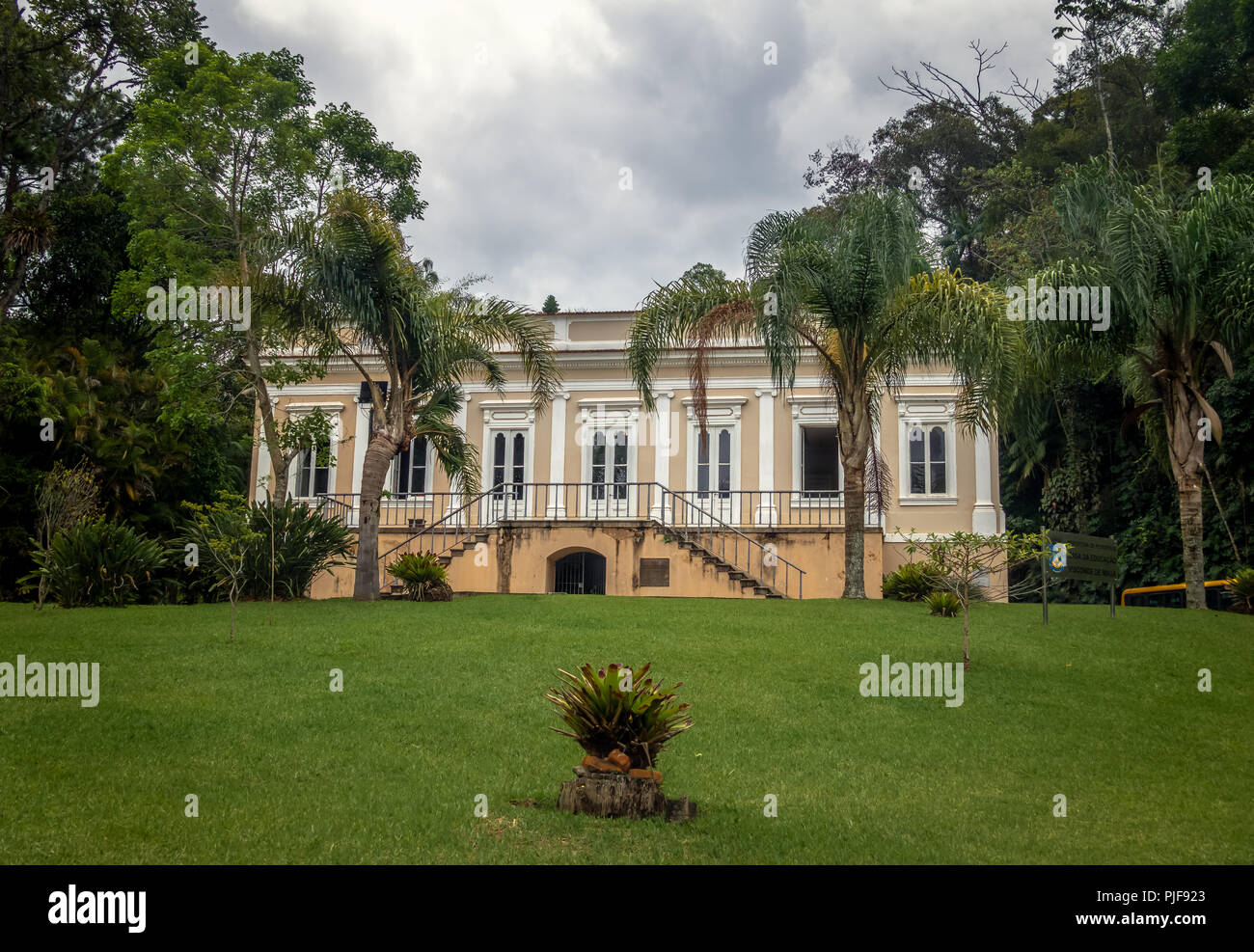Viscount of Maua House (Visconde de Maua Casa da Educacao) - Petropolis, Rio de Janeiro, Brasil Stock Photo