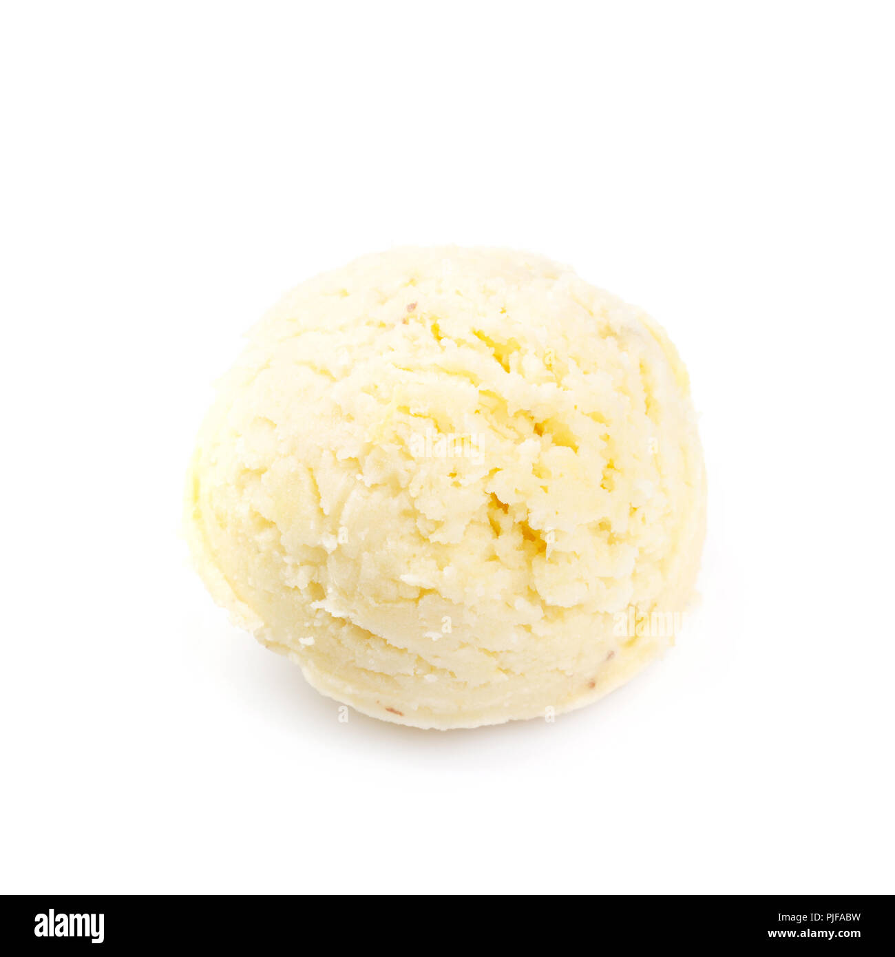 Ice cream scoop. Isolated on white background Stock Photo Alamy