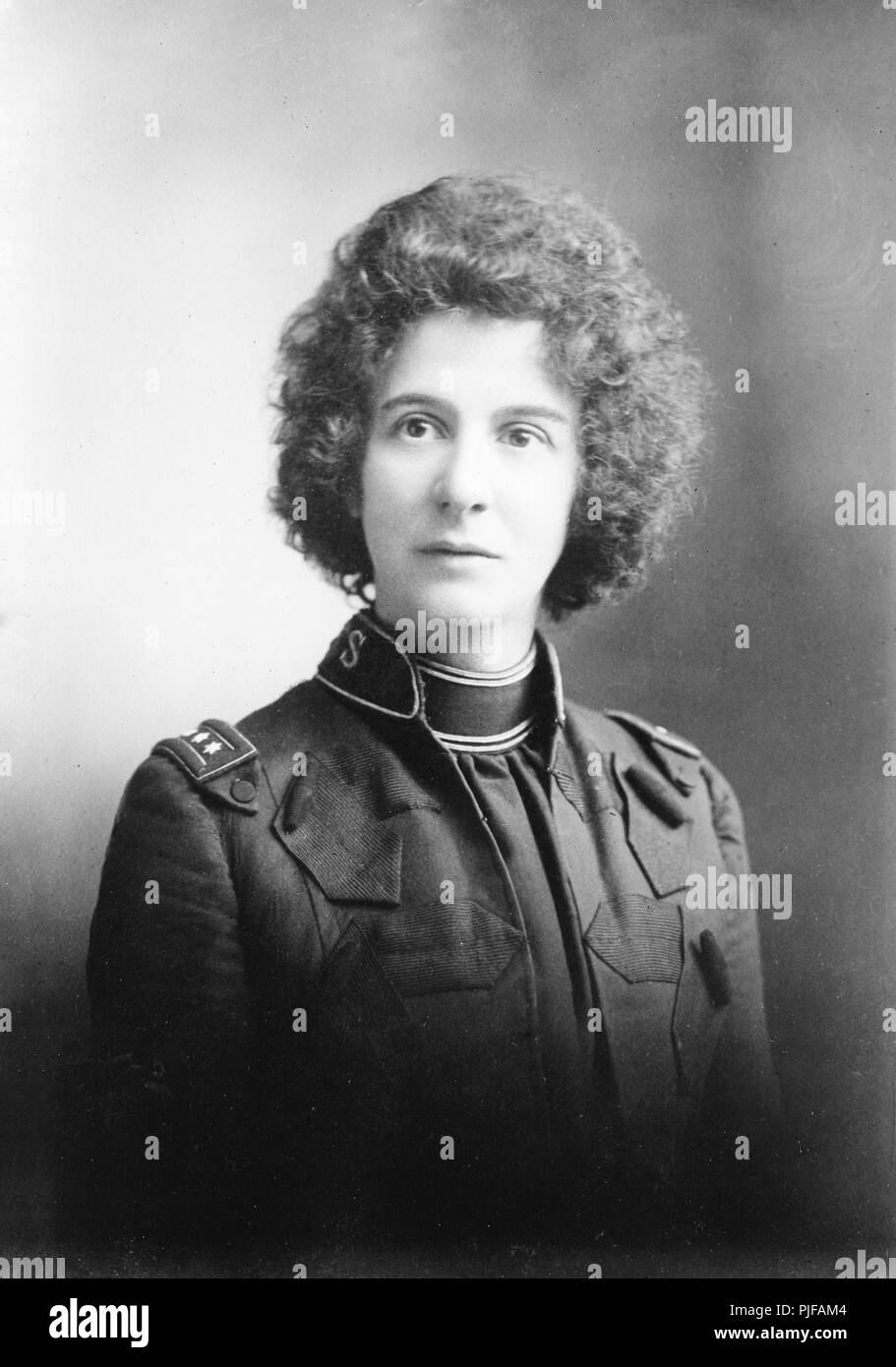 Evangeline Booth, General Evangeline Cory Booth, (1865 – 1950) British theologist and General of The Salvation Army Stock Photo