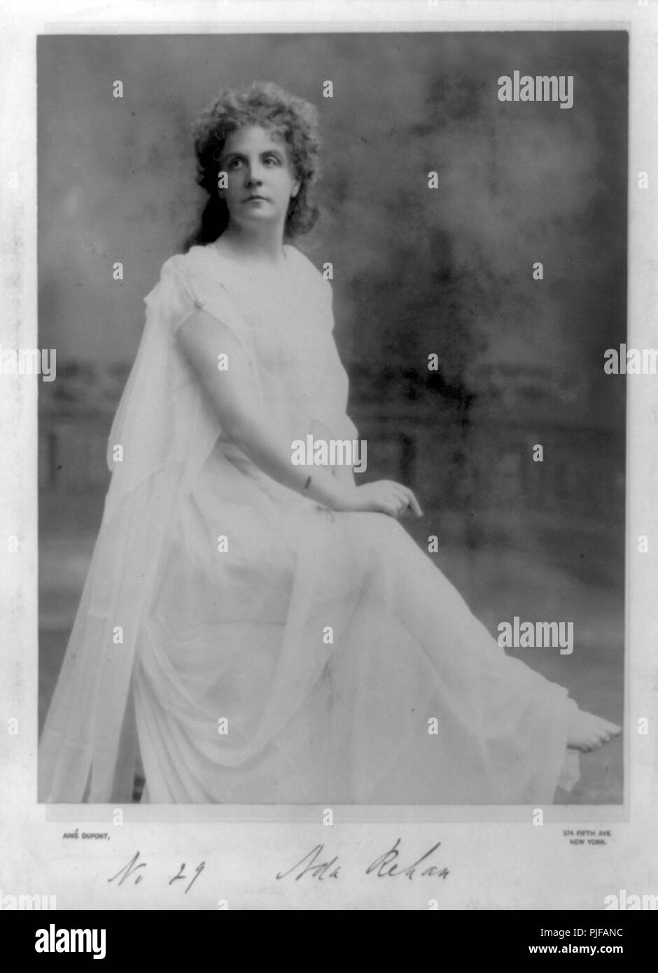 Ada Rehan (1857 – 1916) American actress and comedian Stock Photo - Alamy