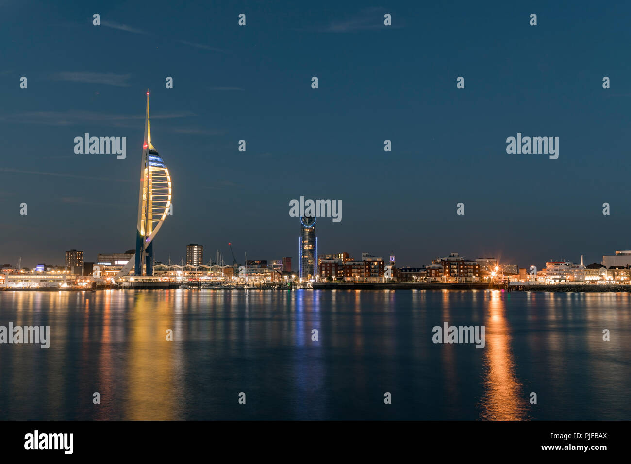 Spinnaker Tower, Portsmouth, Hampshire, England, UK, Europe Stock Photo