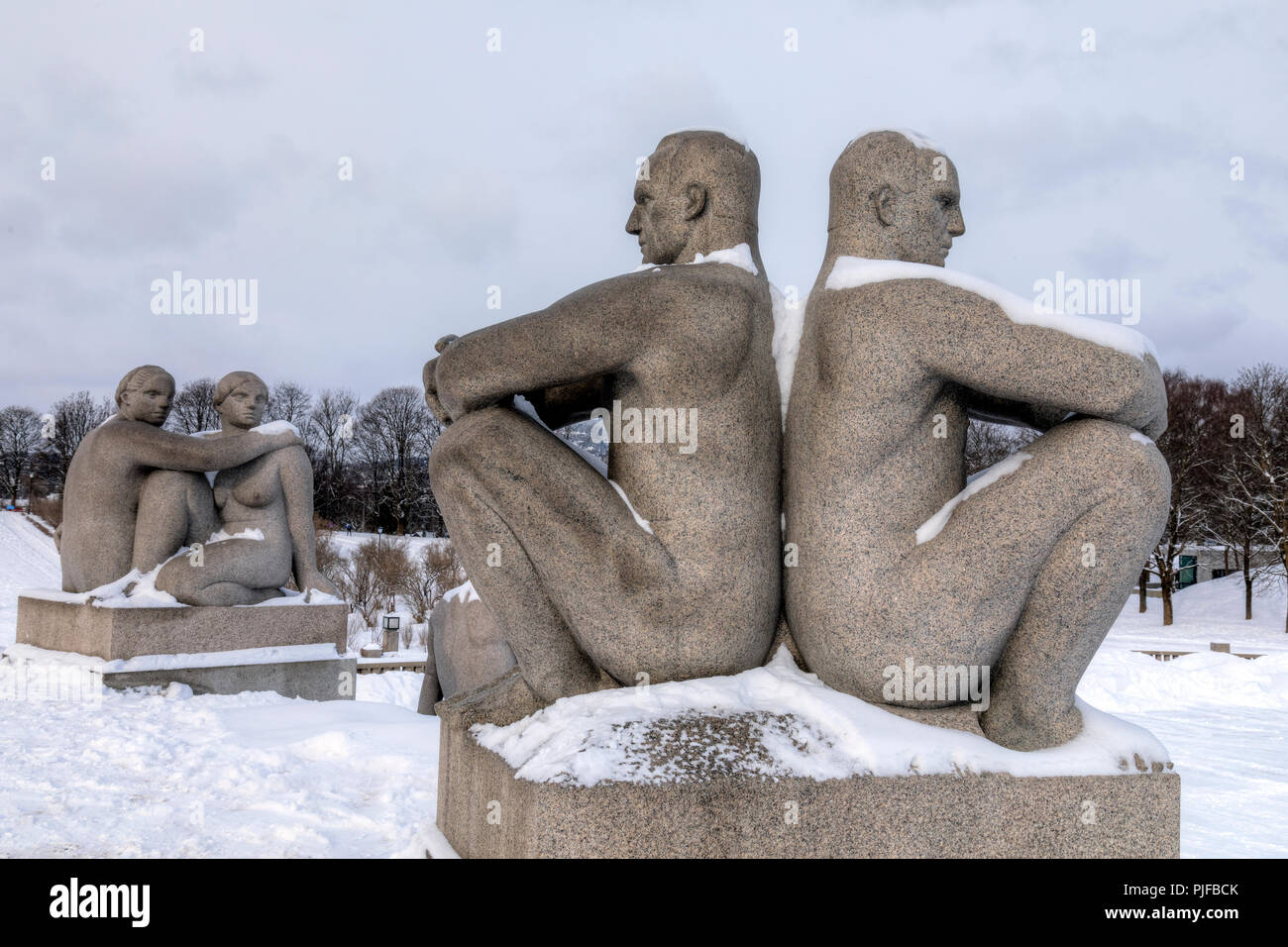 Oslo, Frogner Park, Norway, Scandinavia, Europe Stock Photo