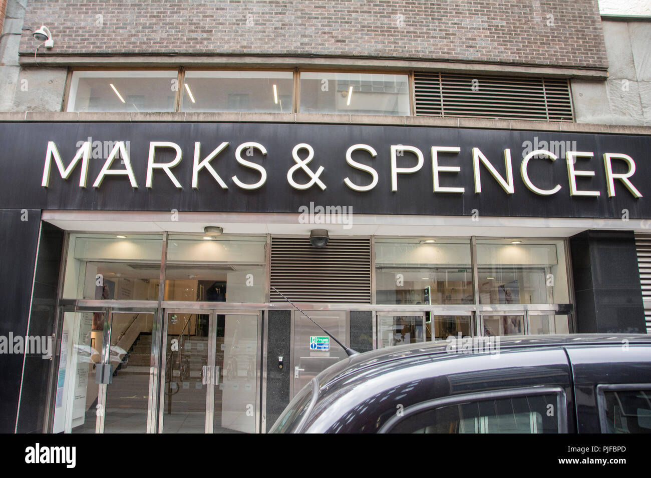 Marks & Spencer, Great Marlborough Street, London, UK Stock Photo Alamy