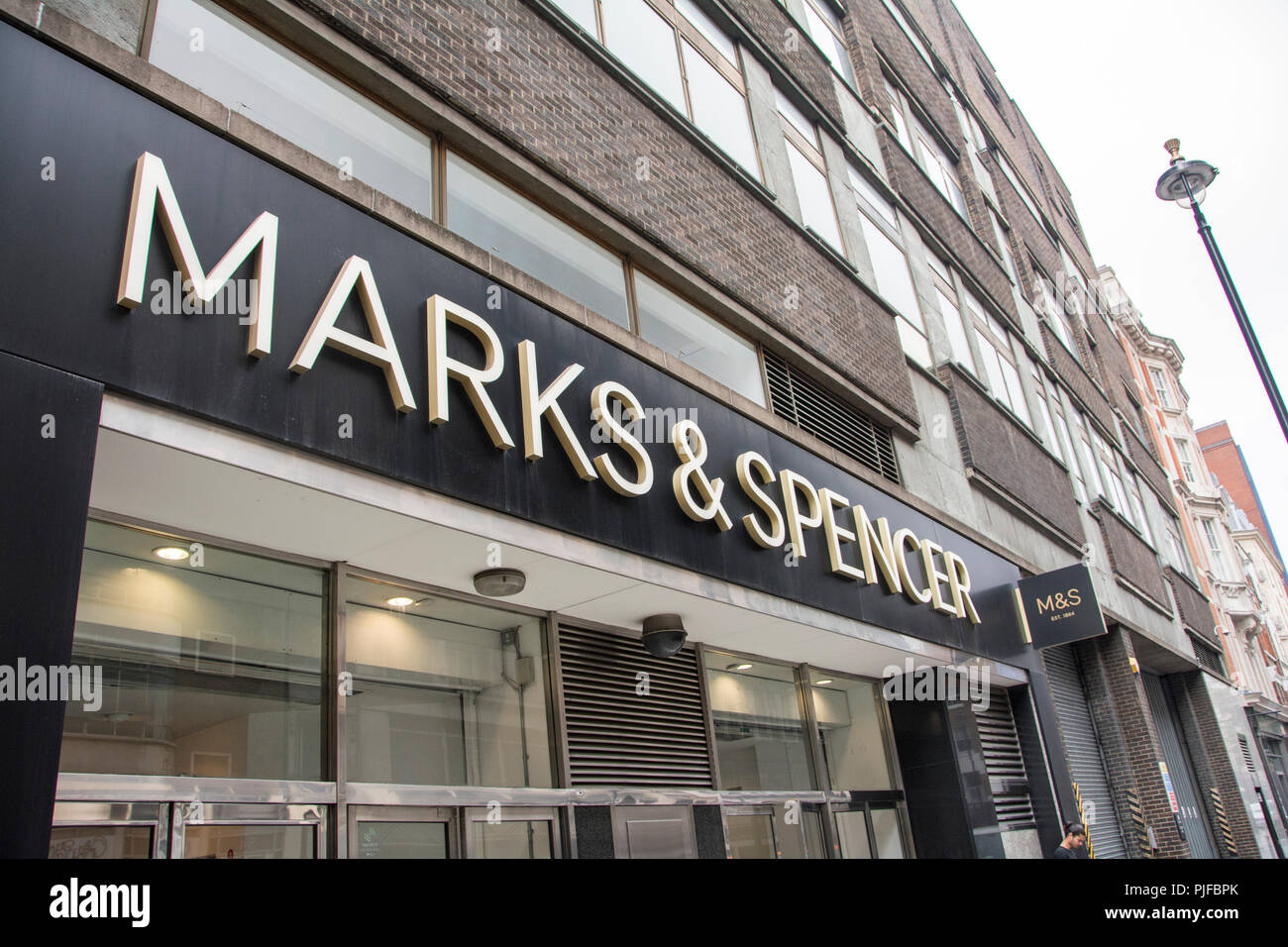 Marks & Spencer, Great Marlborough Street, London, UK Stock Photo Alamy