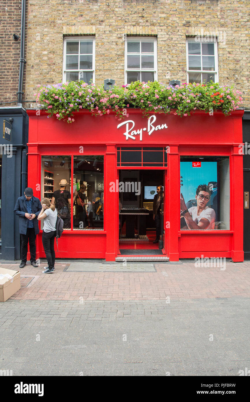 Ray-Ban store on Carnaby Street, Soho 