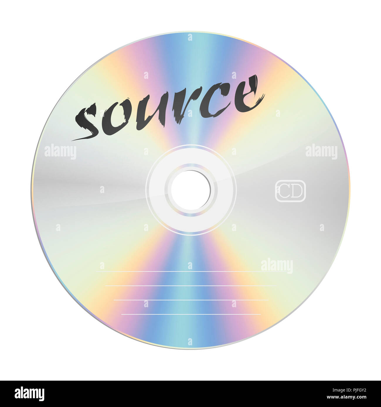An image of a security compact disc source Stock Photo Alamy