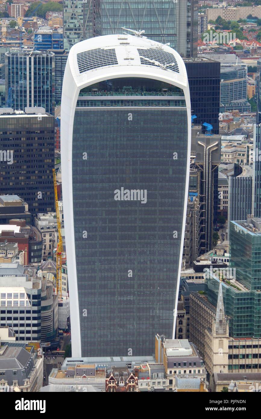 London Uk July 8 2016 20 Fenchurch Street Skyscraper In London Uk