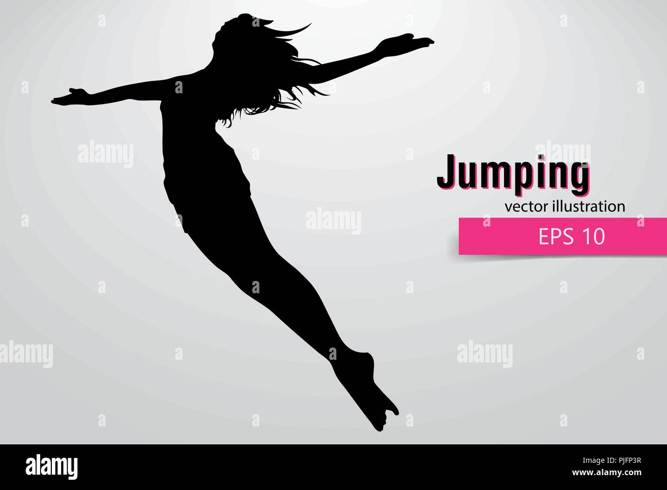 Jump cliff Stock Vector Images - Alamy