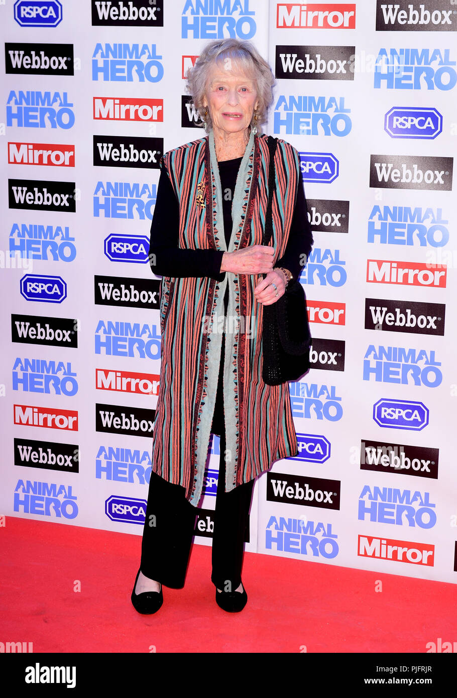 Virginia McKenna attending the Animal Hero Awards held at the Grosvenor