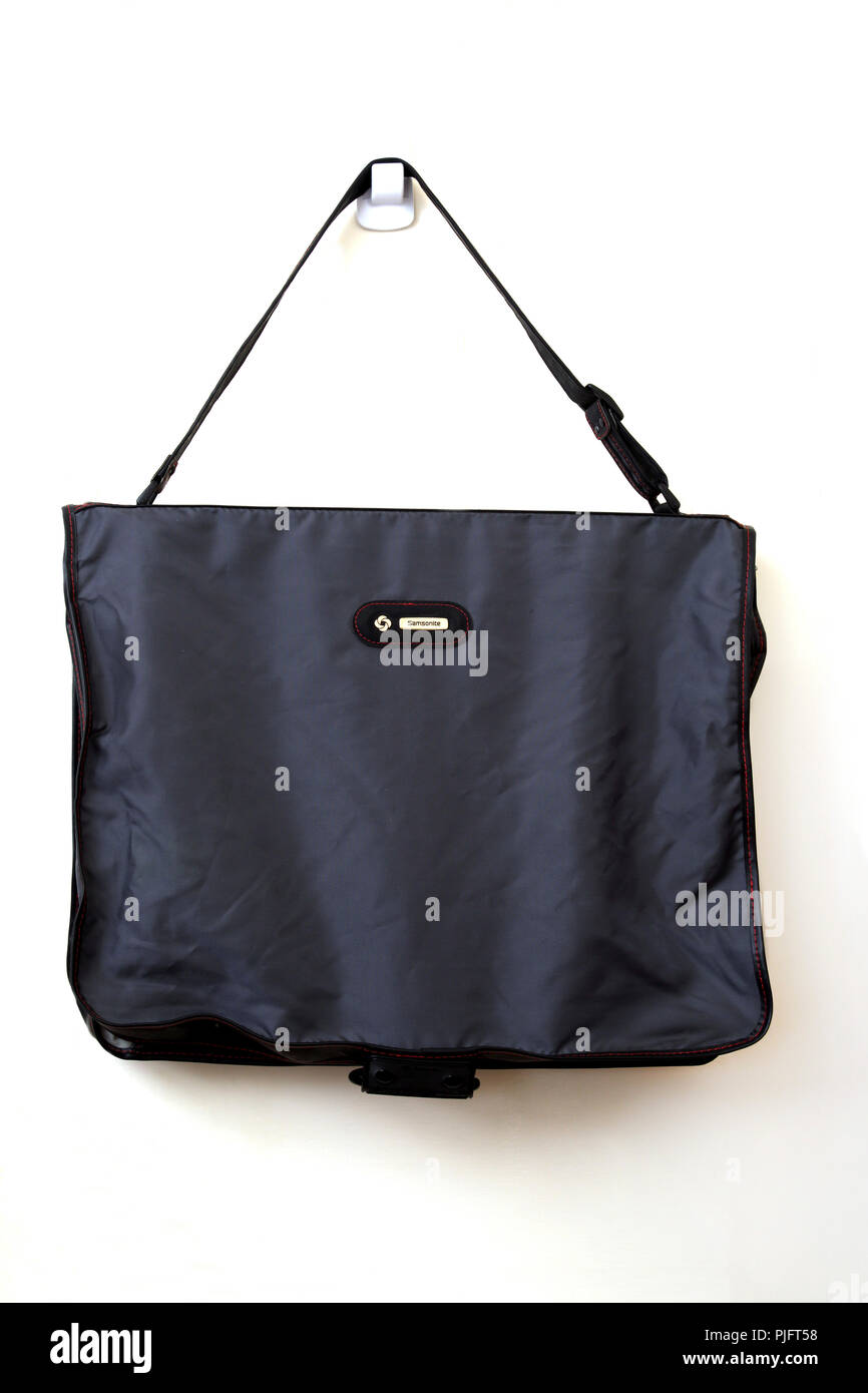 Samsonite Garment Bag Stock Photo