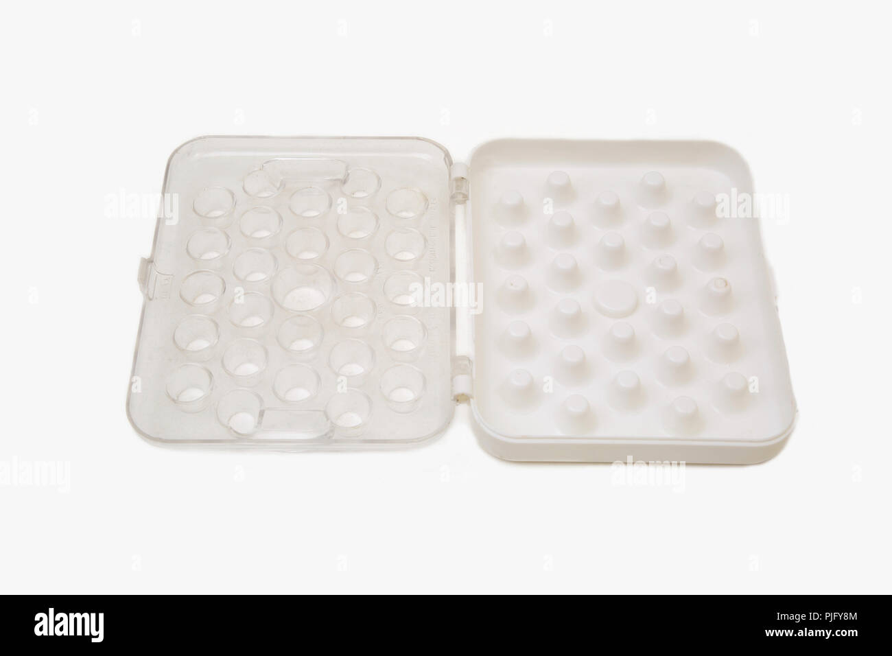 Vintage 1970's Frosting Tip Kit Case Hold the Tips for Used for Icing