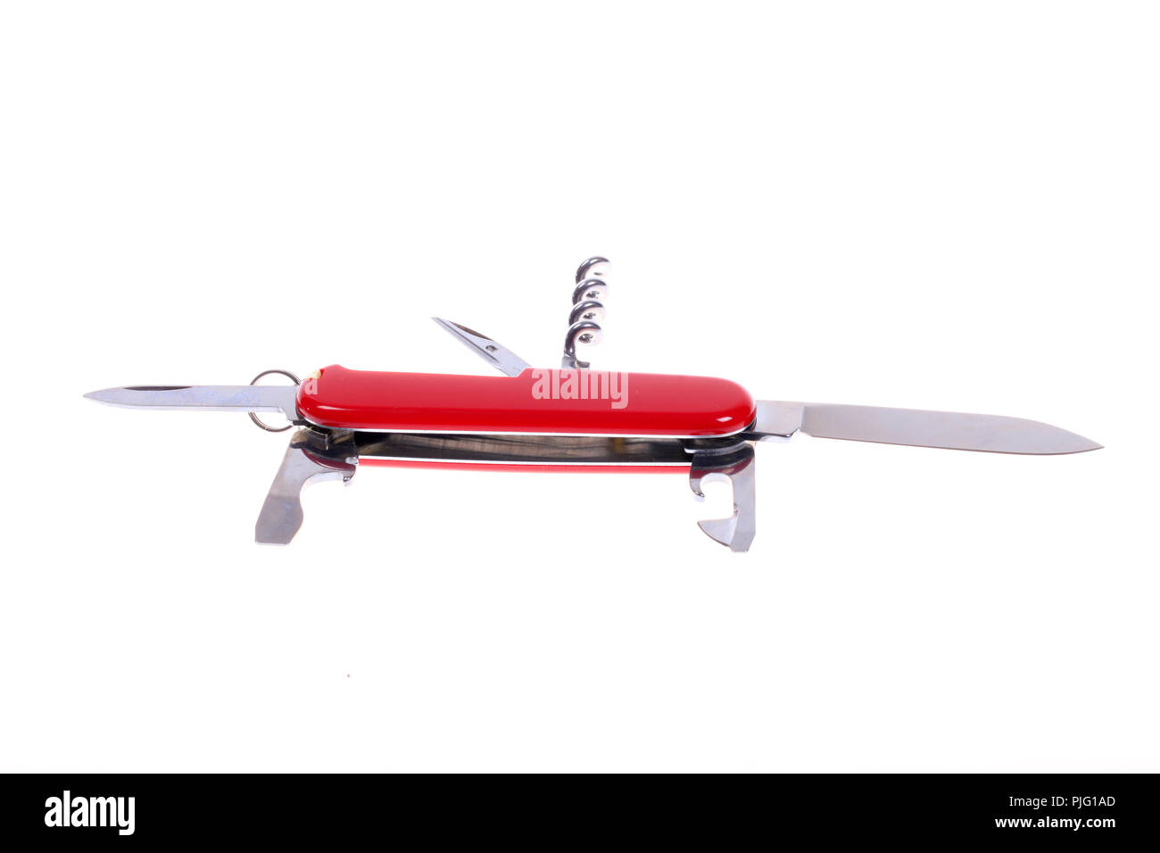 Swiss army knife Stock Photo