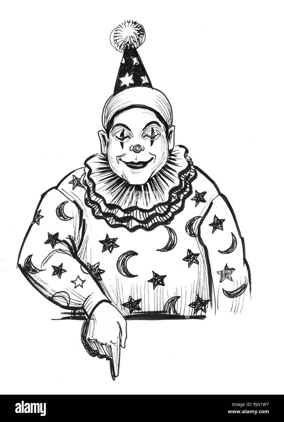 Art Joker Black And White Stock Photos Images Alamy