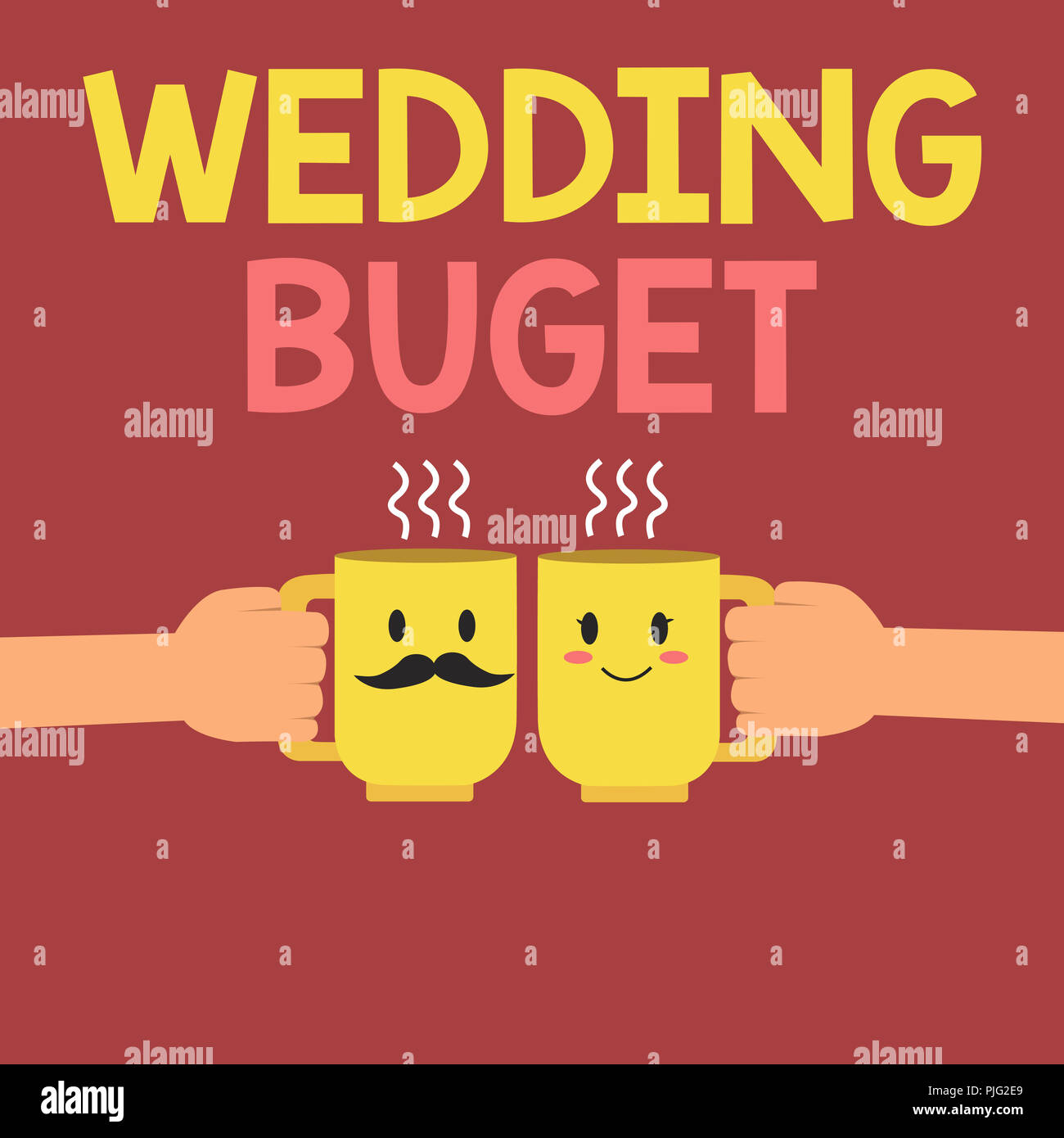 Conceptual hand writing showing Wedding Buget. Business photo text ...