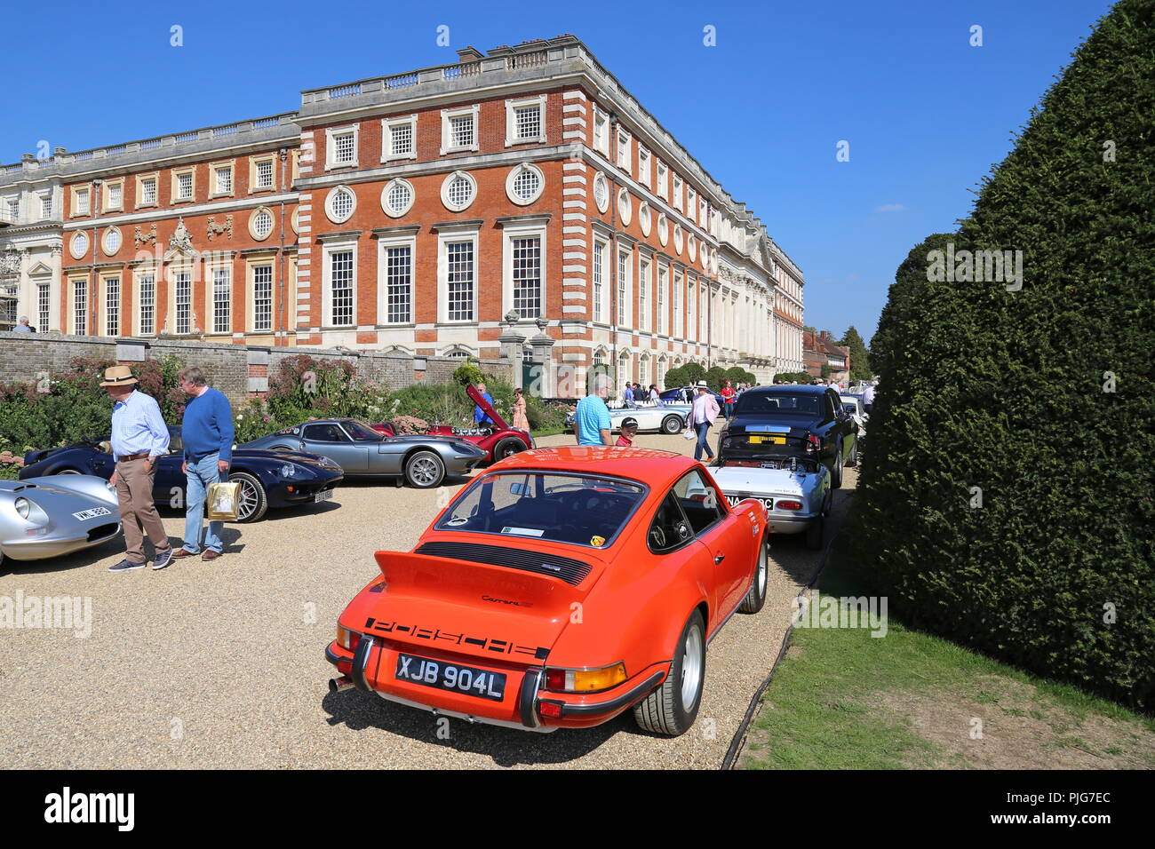 Porsche 911 Carrera RS (1972), Concours of Elegance 2018, 2 September 2018. Hampton Court Palace, London, UK, Europe Stock Photo