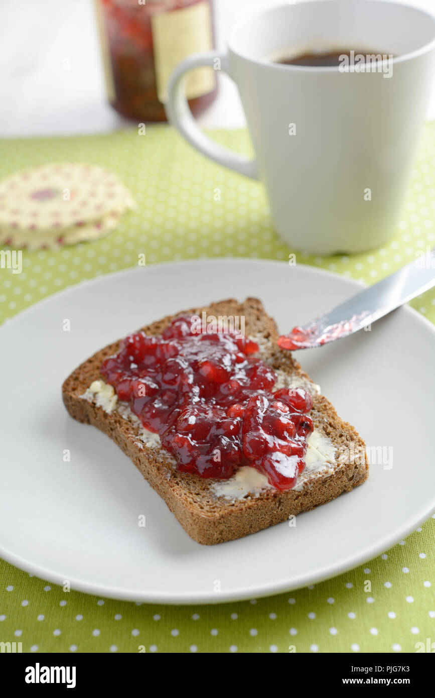 Jam Sandwich Bread High Resolution Stock Photography And Images Alamy