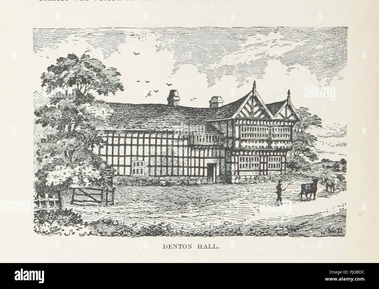 Image  from page 250 of 'Annals of Hyde and district. Containing historical reminiscences of Denton, Haughton, Dukinfield, Mottram, Longdendale, Bredbury, Marple, and the neighbouring townships. [Illustrated.]' by The British0004. Stock Photo