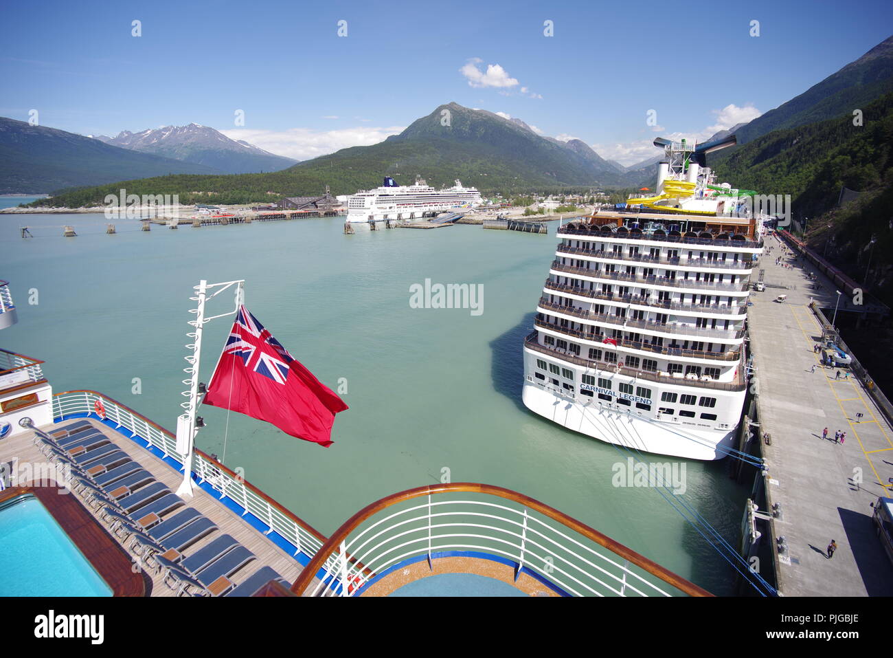 Skagway Skaguay, Alaska Stock Photo Alamy