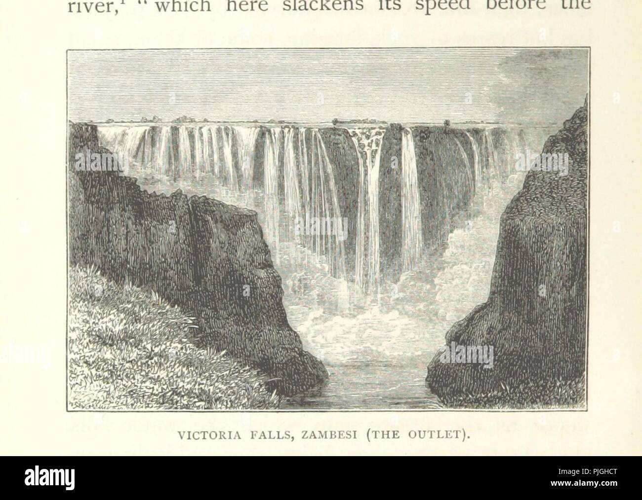 Image  from page 336 of 'Matabele Land and the Victoria Falls. A naturalist's wanderings in the interior of South Africa. From the letters and journals of the late Frank Oates, F.R.G.S. Edited by C. G. Oates. (Memoir.)' by Th0056. Stock Photo