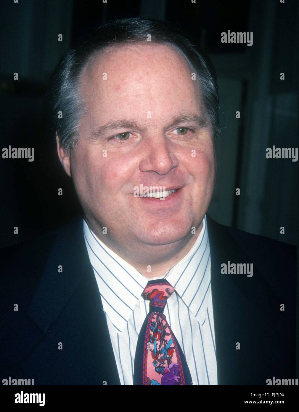 Rush Limbaugh 1995 Credit John Barrett/Photolink/MediaPunch Stock