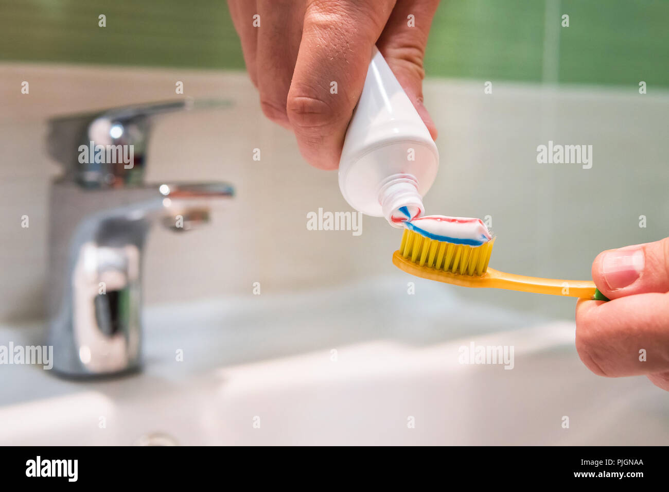 Striped toothpaste and tube hires stock photography and images Alamy