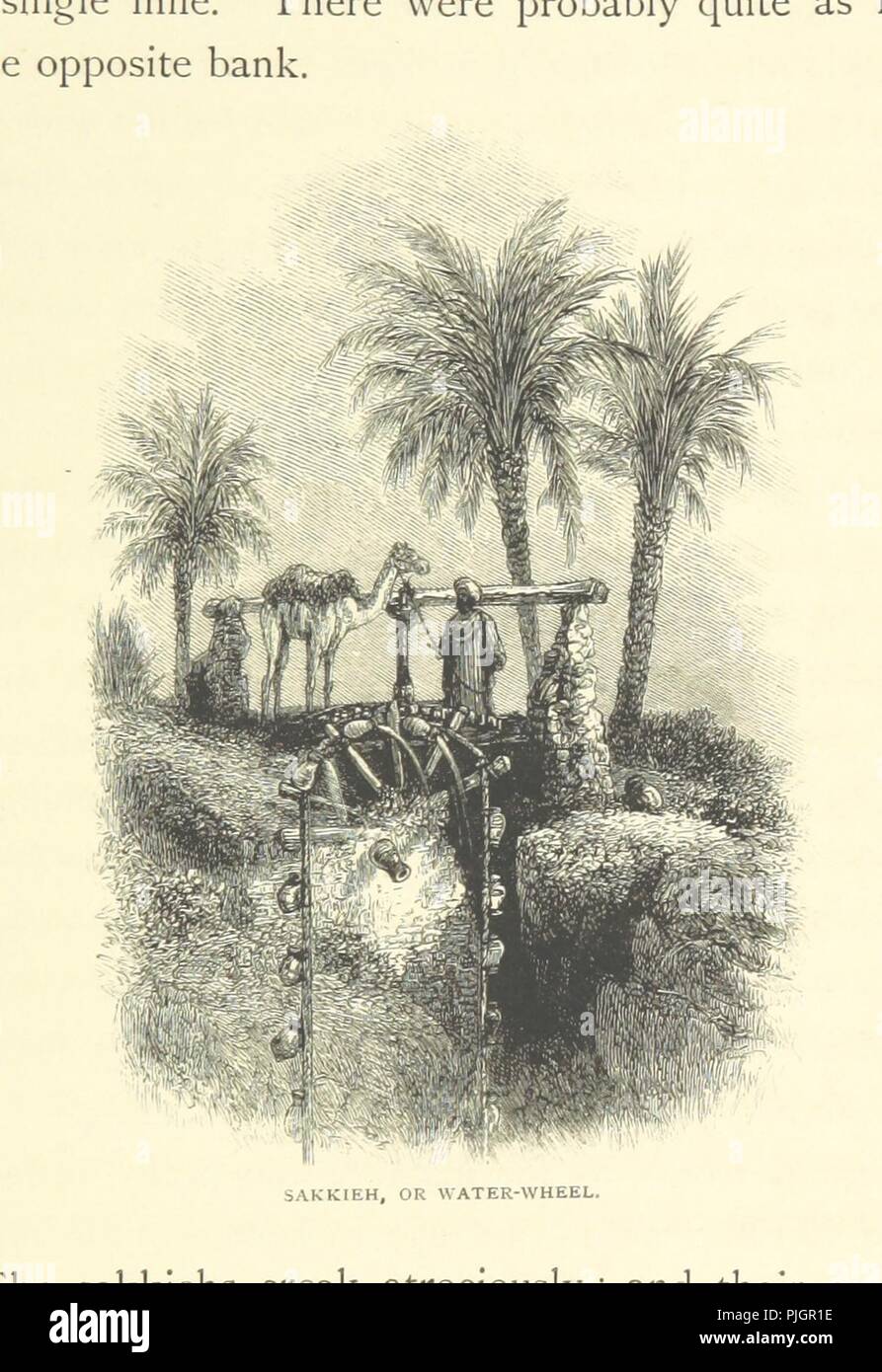 Image  from page 429 of 'A Thousand Miles up the Nile . With . illustrations, etc' . Stock Photo