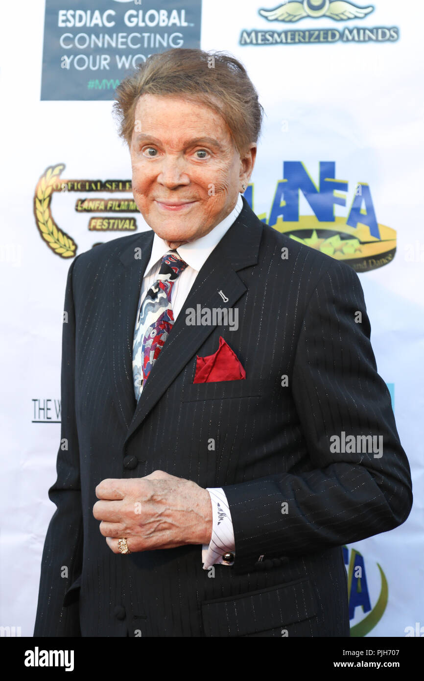 Red carpet at the 6th LANFA International Film Festival, held at the Miracle Theater in Inglewood, California.  Featuring: Mel Novak Where: Inglewood, California, United States When: 05 Aug 2018 Credit: Sheri Determan/WENN.com Stock Photo