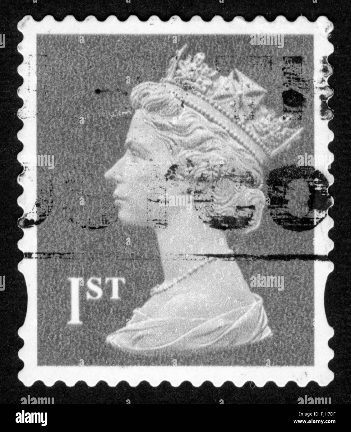 England stamp, Queen Elizabeth II, Heads of State , Queen Stock Photo Alamy