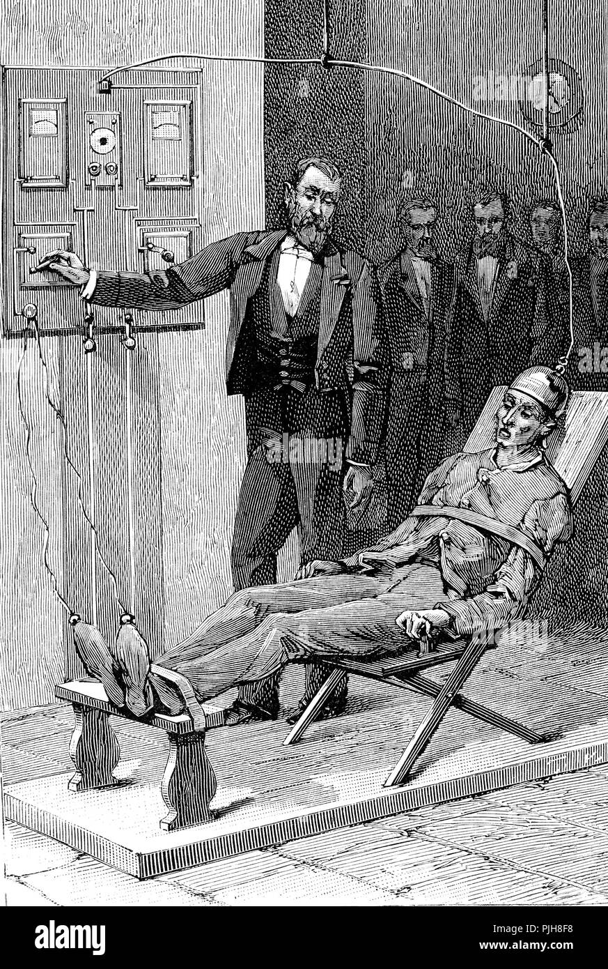 The Electric Chair Execution In The United States Of America
