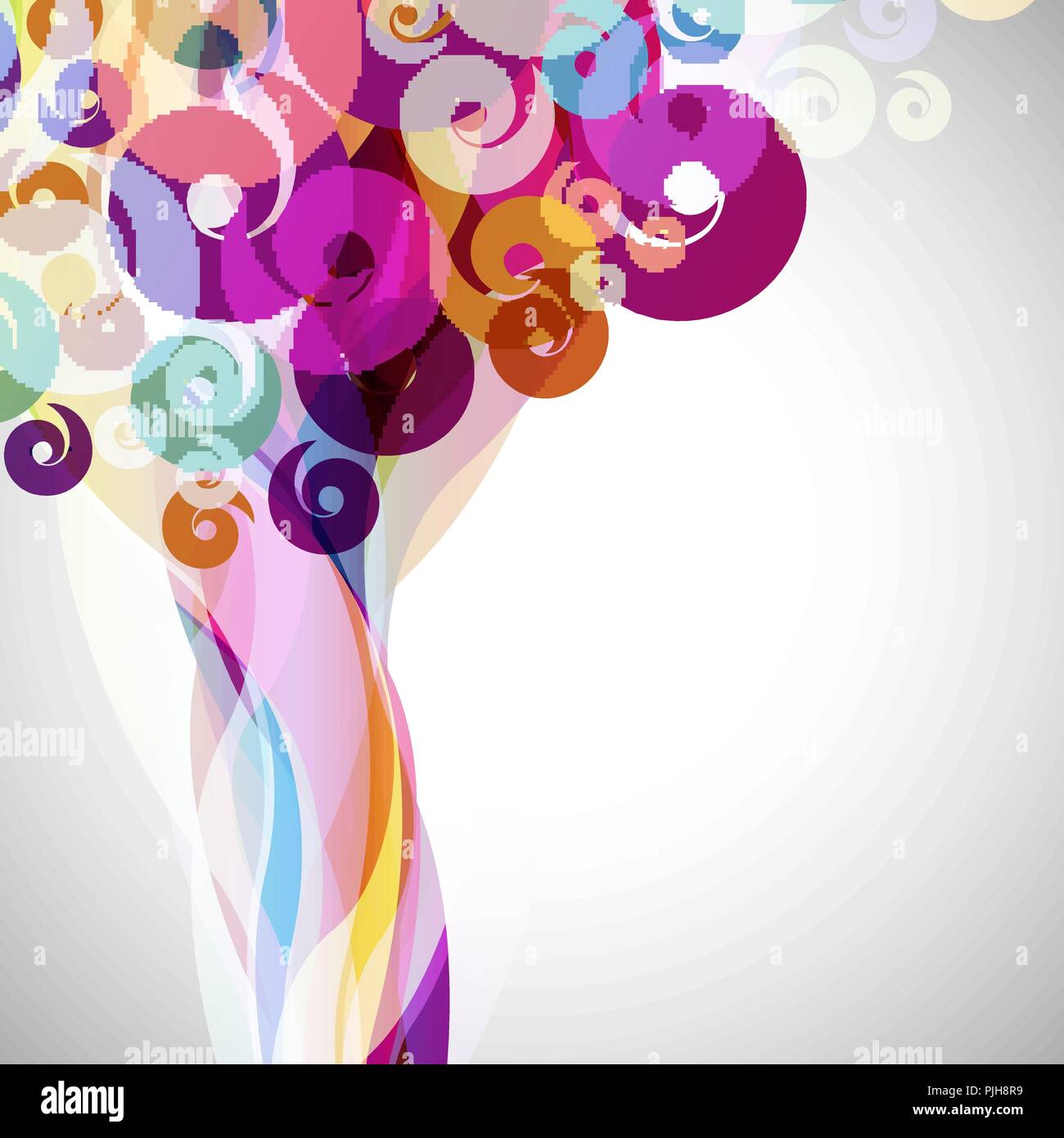 abstract background with design elements. vector Stock Vector Image ...
