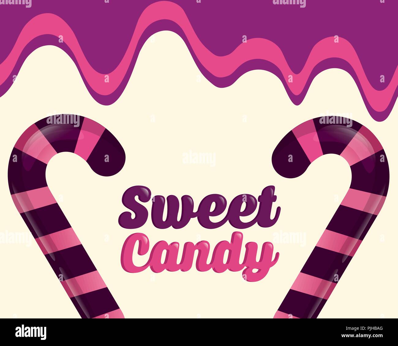sweet candy concept Stock Vector Image & Art - Alamy