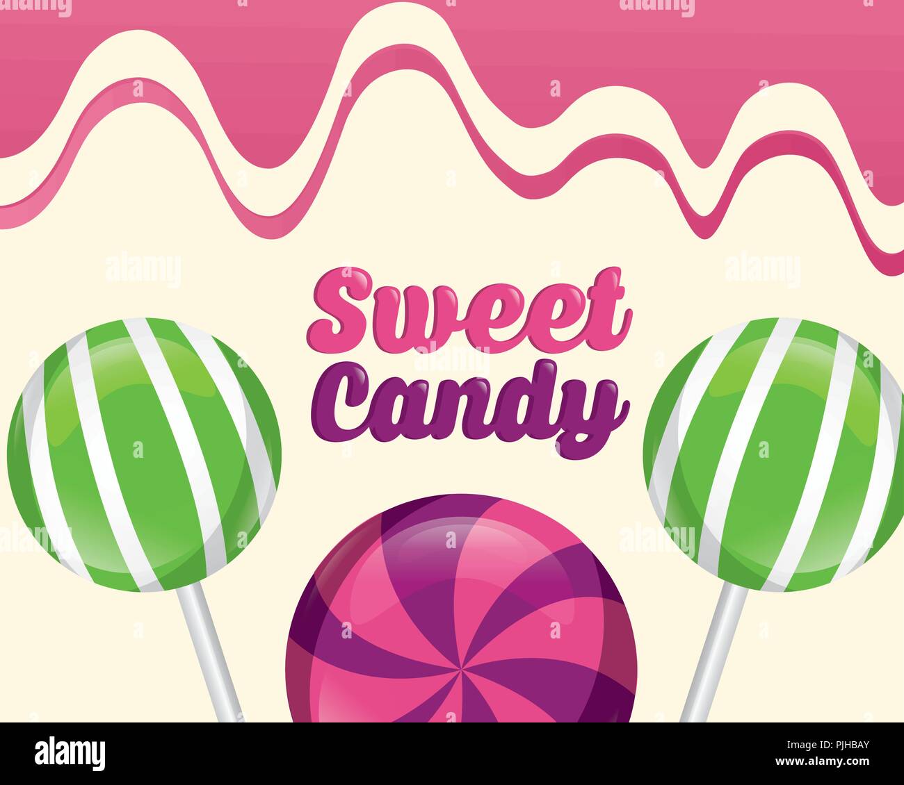 sweet candy concept Stock Vector Image & Art - Alamy
