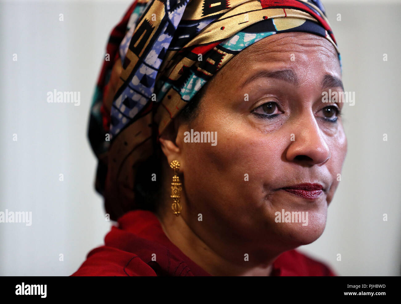 Amina Mohammed Deputy Secretary General Of The United Nations During A Press Conference At A Concern Worldwide Conference In Dublin Stock Photo Alamy Amina Mohammed Deputy Secretary General Of The United Nations During A Press Conference At A Concern Worldwide Conference In Dublin Stock Photo Alamy