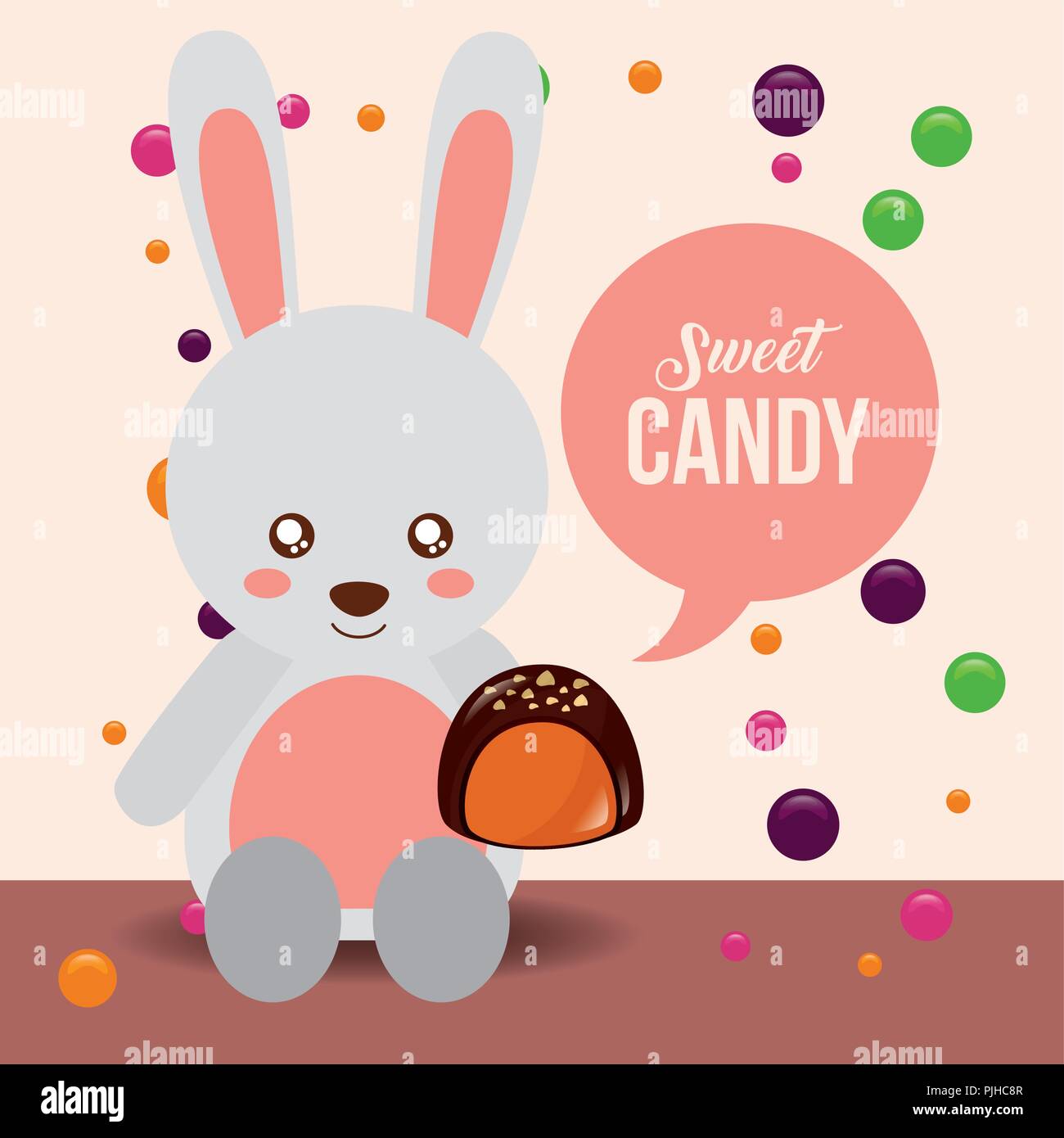 sweet candy concept Stock Vector Image & Art - Alamy